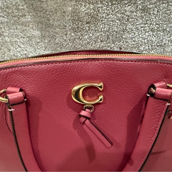 COACH Remi Satchel - Red brand new - Picture 13 of 16